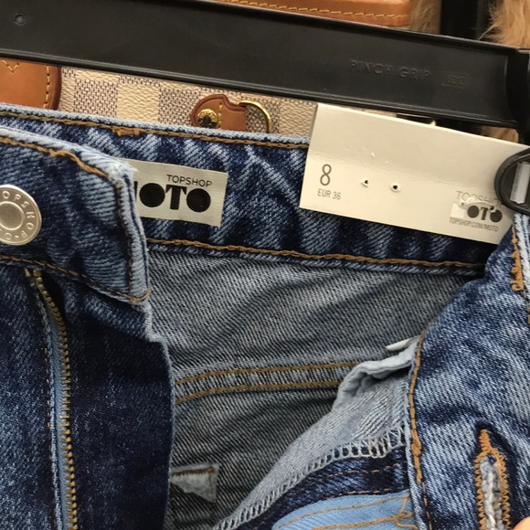 TOP SHOP MOTO jean skirt - Picture 3 of 3